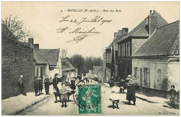 Moulle rue des arts 1908