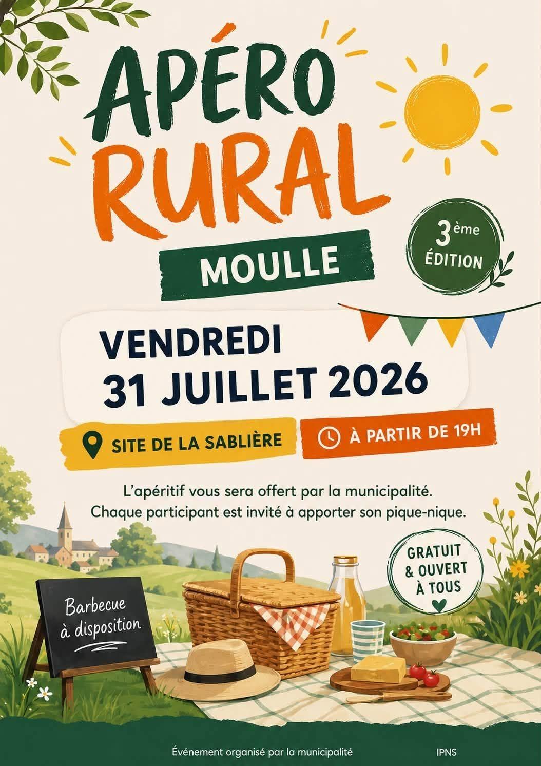 Apero rural moulle