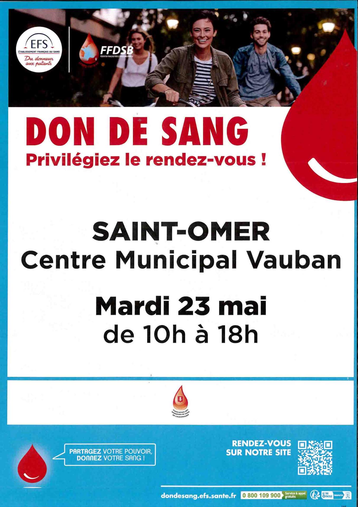 Affiche don du sang 1 2