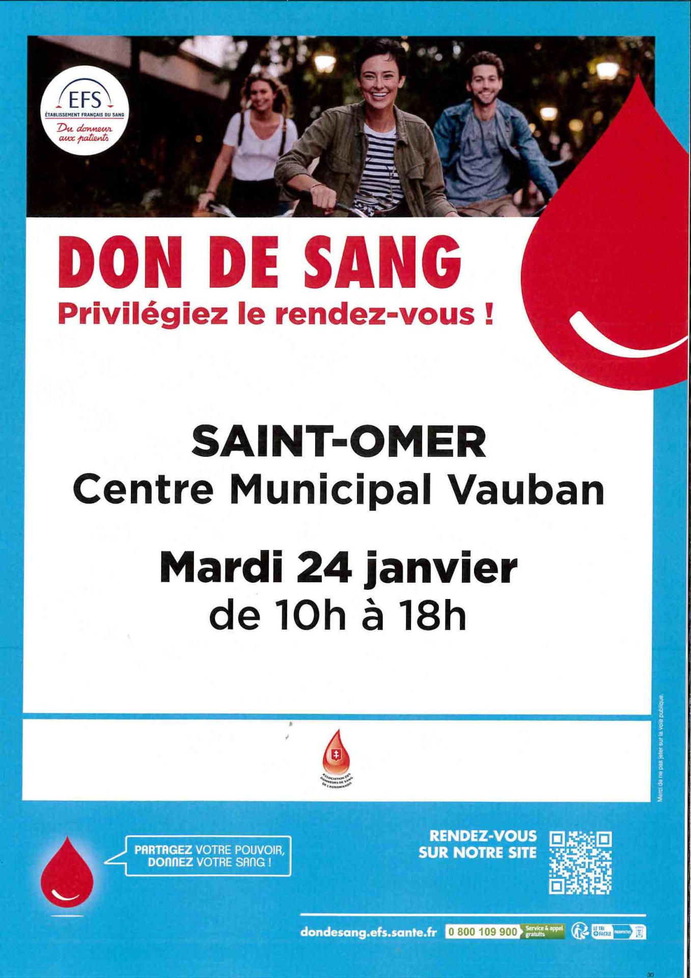 Affiche don du sang 7