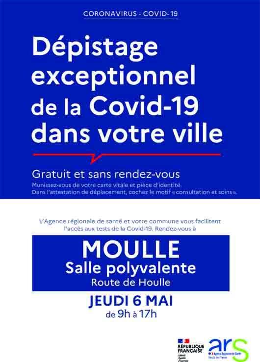 Affichette a3 depistage moulle