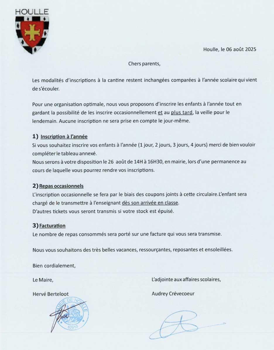 Circulaire 1