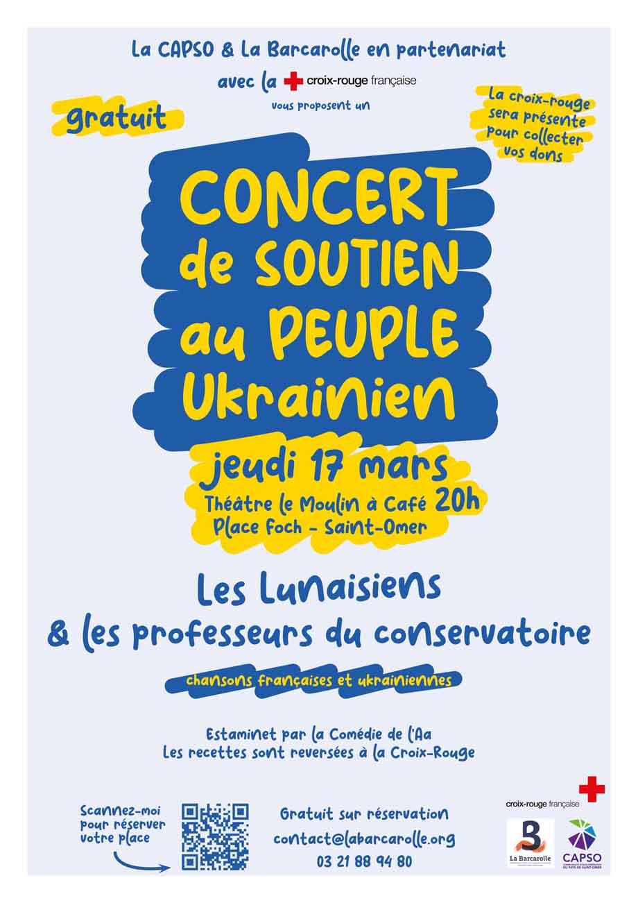 Concert de soutien ukraine