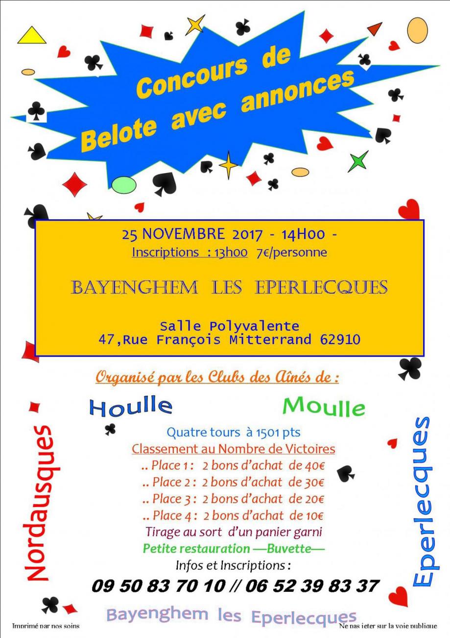 Concours de belote