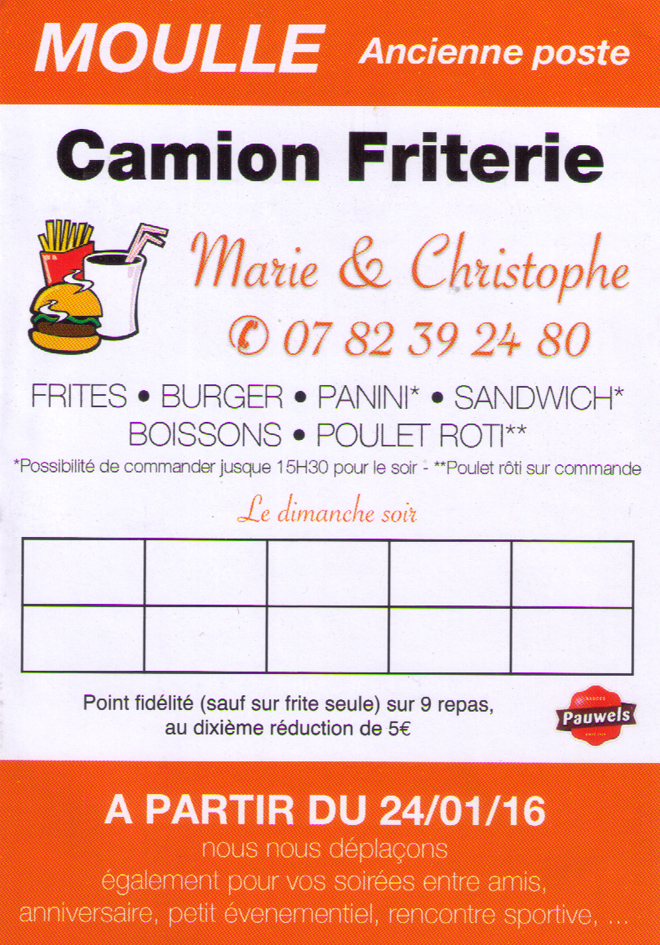 Friterie moulle